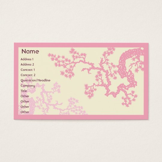 Cherry Blossom - Business Business Card