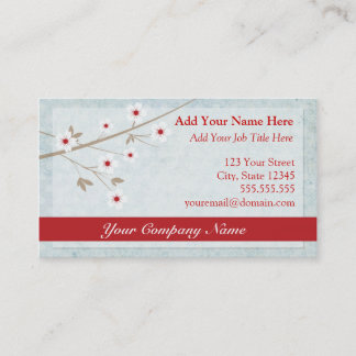 Cherry Blossom Business Card