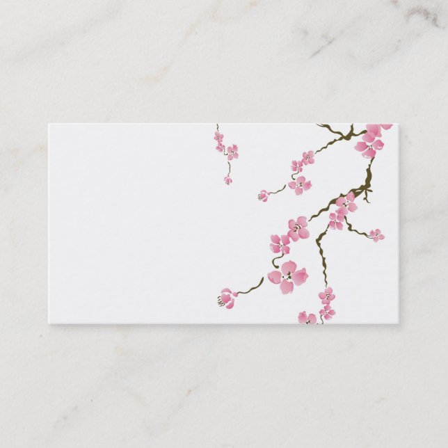 Cherry blossom Business Card (Front)