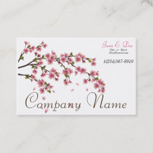 Cherry Blossom Business Card