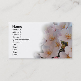 Cherry Blossom Business Card