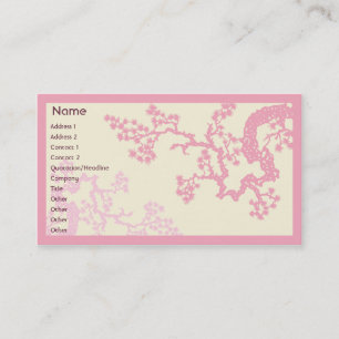 Cherry Blossom - Business Card