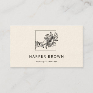 Cherry blossom business card