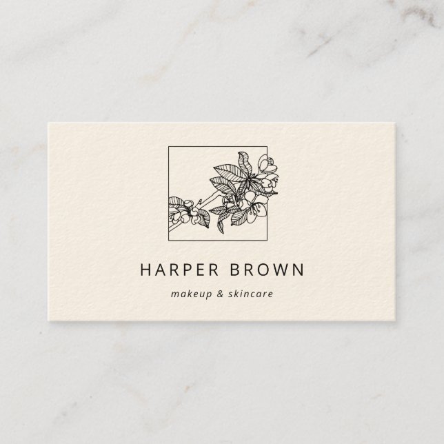 Cherry blossom business card (Front)