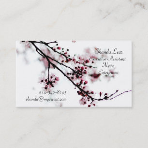 Cherry Blossom Business Cards
