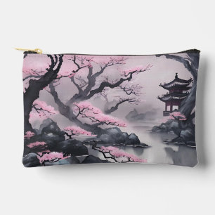 Cherry Blossom By The River Accessory Pouch