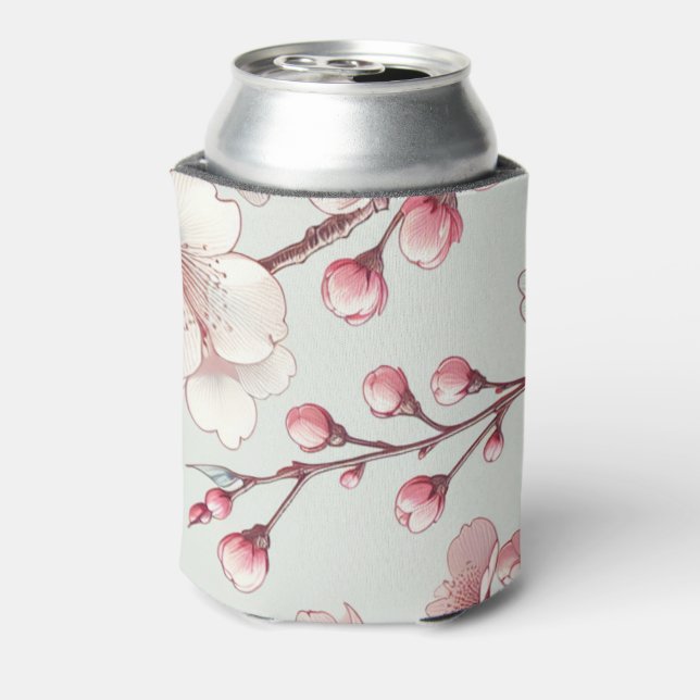 Cherry Blossom Can Cooler (Can Back)