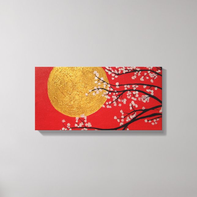 Cherry Blossom Canvas Print (Front)