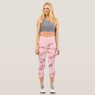 Cherry Blossom Capri Leggings