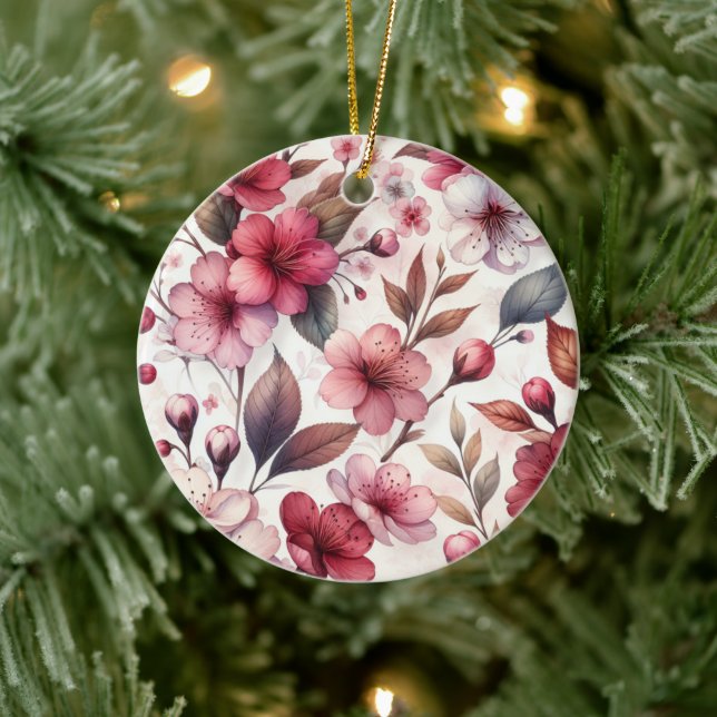 Cherry Blossom Ceramic Tree Decoration (Tree)