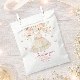 Cherry Blossom Clothesline Baby Shower thank you Favour Bags
