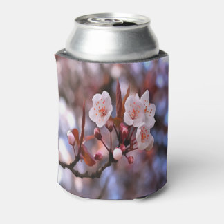 Cherry Blossom Cluster With A Pink and Blue Can Cooler