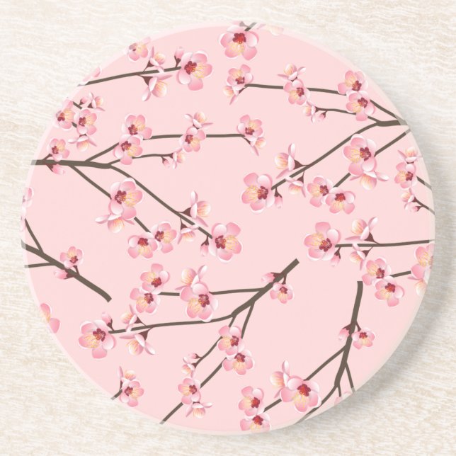 Cherry Blossom Coaster (Front)