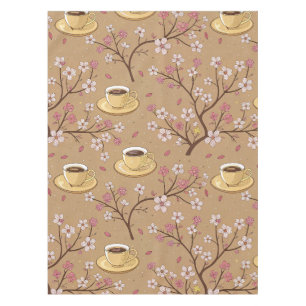 Cherry Blossom Coffee Cosy Pattern (1) Tablecloth