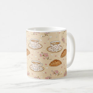 Cherry Blossom Coffee Cosy Pattern (2) Mug
