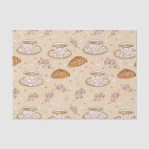 Cherry Blossom Coffee Cosy Pattern (2) Tissue Paper