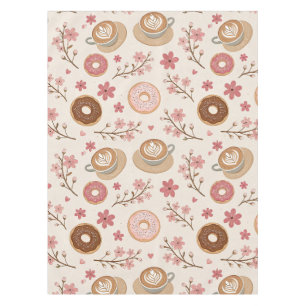 Cherry Blossom Coffee Cosy Pattern (3) Tablecloth