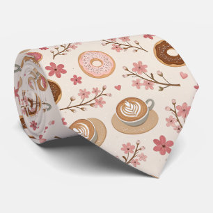 Cherry Blossom Coffee Cosy Pattern (3) Tie