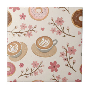Cherry Blossom Coffee Cosy Pattern (3) Tile