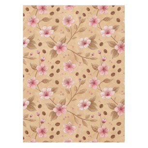 Cherry Blossom Coffee Cosy Pattern (5) Tablecloth