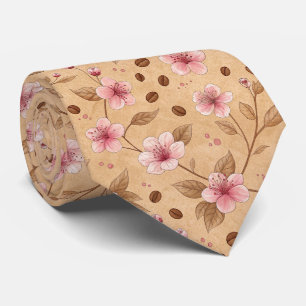 Cherry Blossom Coffee Cosy Pattern (5) Tie