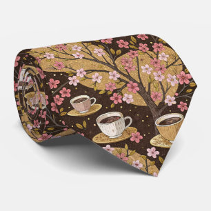 Cherry Blossom Coffee Cosy Pattern (8) Tie