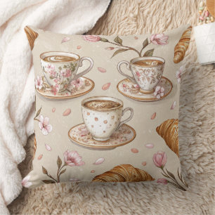 Cherry Blossom Coffee Cosy Pattern (9) Cushion