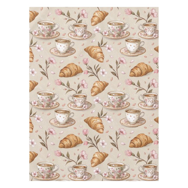 Cherry Blossom Coffee Cosy Pattern (9) Tablecloth (Front)