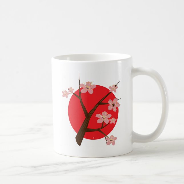 Cherry Blossom Coffee Mug (Right)