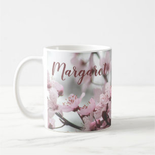 Cherry Blossom Coffee Mug Personalised