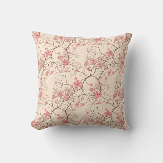 Cherry Blossom Cushion (Front)
