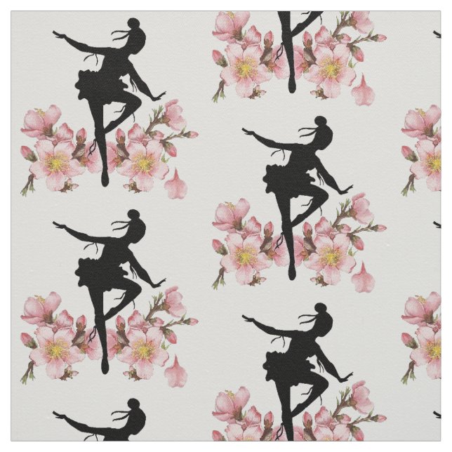 Cherry Blossom Dancer Fabric (Swatch)