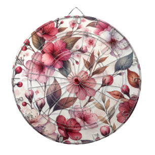 Cherry Blossom Dartboard