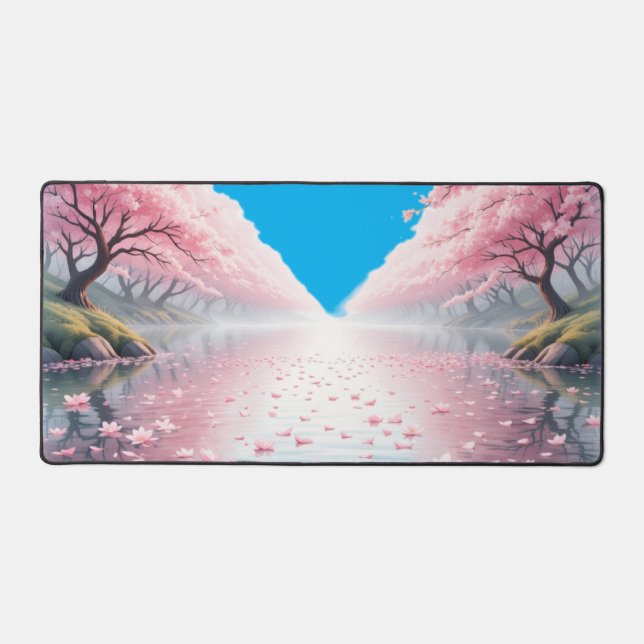 Cherry Blossom Desk Mat (Front)