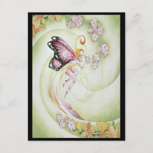 Cherry Blossom Faery Postcard