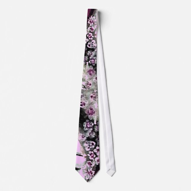 Cherry Blossom Fashion Tie (Front)