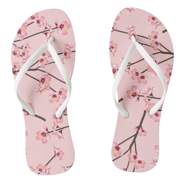 Cherry Blossom Flip Flops (Footbed)