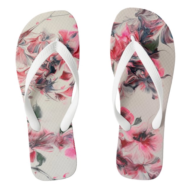 Cherry Blossom Flip Flops (Footbed)