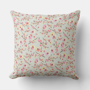 Cherry Blossom Floral Cushion