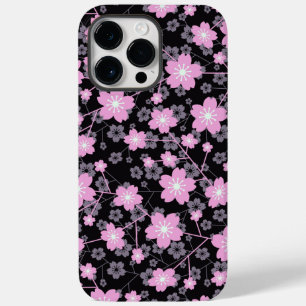 Cherry Blossom floral pattern design Case-Mate iPhone 14 Pro Max Case