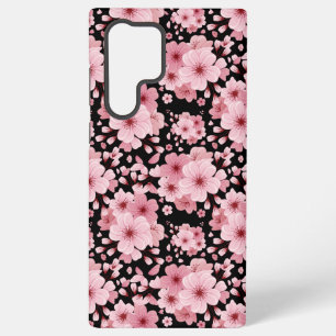 Cherry Blossom floral pattern design Samsung Galaxy Case