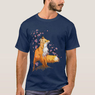 Cherry Blossom Flower Japanese Art Fo T-Shirt