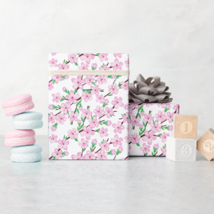 Cherry blossom flower  wrapping paper