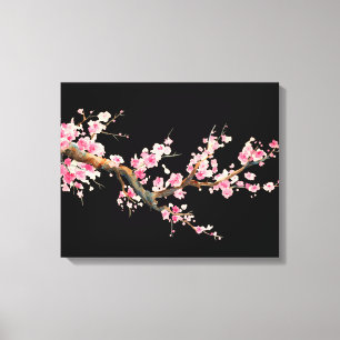 Cherry Blossom Flowers Canvas Print