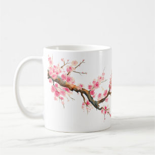 Cherry Blossom Flowers Coffee Mug