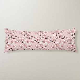 Cherry Blossom Flowers Pattern Body Cushion