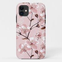 Cherry Blossom Flowers Pattern