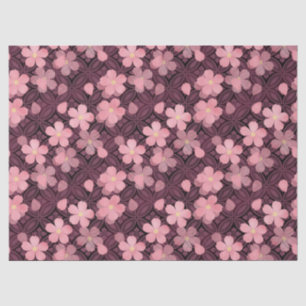 cherry blossom flowers tissue paper
