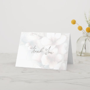 Cherry Blossom Folded Thank You Card