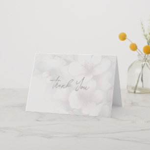 Cherry Blossom Folded Thank You Card